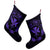 Hawaii Kanaka Turtle Hibiscus Polynesian Christmas Stocking - Anthea Style Purple - AH - Polynesian Pride