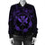 Hawaii Kanaka Turtle Hibiscus Polynesian Bomber Jacket - Anthea Style Purple - AH - Polynesian Pride