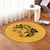 Hawaii Love Animal Polynesian Round Carpet - AH - Polynesian Pride