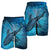 Hawaii Map Kanaka Galaxy Shark Men's Shorts - AH - Polynesian Pride