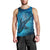 Hawaii Map Kanaka Galaxy Shark Tank Top - AH Black - Polynesian Pride