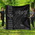 Hawaii Map Kanaka Polynesian Hula Girl Premium Quilts Grey - AH - J5C Black - Polynesian Pride