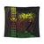 Hawaii Map Kanaka Polynesian Hula Girl Tapestry Reggae - AH - J5C Wall Tapestry Black - Polynesian Pride