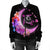 Hawaii Map Moon Star Turtle Plumeria Hibiscus Bomber Jacket - AH - Polynesian Pride