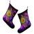 Hawaii Map Turtle Galaxy Christmas Stocking - AH - Purple - Polynesian Pride