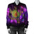 Hawaii Map Turtle Galaxy Bomber Jacket - AH - Purple - Polynesian Pride