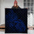 Hawaii Map Turtle Hibiscus Divise Polynesian Premium Quilts Blue - AH - Polynesian Pride
