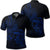 Hawaii Map Turtle Hibiscus Divise Polynesian Polo Shirt Blue Unisex Black - Polynesian Pride