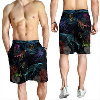 Hawaii Marine Life Sea Men's Shorts - AH - Polynesian Pride