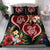 Hawaii Mate Tropical Bedding Set - Pearl Style - AH Red - Polynesian Pride