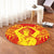 Hawaii Mauna Kea Pele Polynesian Round Carpet - AH - Polynesian Pride