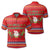 Hawaii Mele Kalikimaka Pattern Christmas Hawaiian Polo Shirt Pon Style Unisex Red - Polynesian Pride