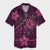 Matching Dress and Hawaiian Shirt Hawaii Mix Polynesian Turtle Plumeria Nick Style Pink RLT14 - Polynesian Pride