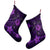 Hawaii Mix Polynesian Turtle Plumeria Christmas Stocking - AH - Nick Style - Purple - Polynesian Pride