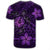 Hawaii Mix Polynesian Turtle Plumeria T Shirt Nick Style Purple - Polynesian Pride