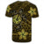 Hawaii Mix Polynesian Turtle Plumeria T Shirt Nick Style Yellow - Polynesian Pride