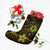 Hawaii Mix Polynesian Turtle Plumeria Christmas Stocking - AH - Nick Style - Yellow - Polynesian Pride