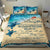 Hawaii Mom To Daughter Beach Turtle Bedding Set - AH Blue - Polynesian Pride