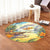 Hawaii Mordern Round Carpet - AH - Polynesian Pride