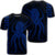 Hawaii Octopus KaKau Polynesian T Shirt Blue Unisex Black - Polynesian Pride