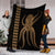 Hawaii Octopus KaKau Polynesian Premium Blankets - Gold - AH - Polynesian Pride