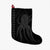 Hawaii Octopus KaKau Polynesian Christmas Stocking - Gray - AH Christmas Stocking 26 X 42 cm Black - Polynesian Pride