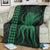 Hawaii Octopus KaKau Polynesian Premium Blankets - Green - AH - Polynesian Pride