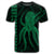 Hawaii Octopus KaKau Polynesian T Shirt Green - Polynesian Pride