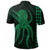 Hawaii Octopus KaKau Polynesian Polo Shirt Green - Polynesian Pride