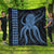 Hawaii Octopus KaKau Polynesian Premium Quilts - Pastel - AH Black - Polynesian Pride