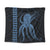 Hawaii Octopus KaKau Polynesian Tapestry - Pastel - AH Wall Tapestry Black - Polynesian Pride