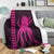 Hawaii Octopus KaKau Polynesian Premium Blankets - Pink - AH - Polynesian Pride