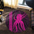 Hawaii Octopus KaKau Polynesian Round Carpet - Pink - AH - Polynesian Pride