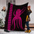 Hawaii Octopus KaKau Polynesian Premium Blankets - Pink - AH - Polynesian Pride