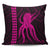 Hawaii Octopus KaKau Polynesian Pillow Covers - Pink - AH Pillow Covers Black - Polynesian Pride