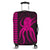 Hawaii Octopus KaKau Polynesian Luggage Covers - Pink - AH Black - Polynesian Pride