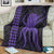 Hawaii Octopus KaKau Polynesian Premium Blankets - Purple - AH - Polynesian Pride