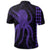 Hawaii Octopus KaKau Polynesian Polo Shirt Purple - Polynesian Pride