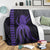 Hawaii Octopus KaKau Polynesian Premium Blankets - Purple - AH - Polynesian Pride