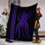 Hawaii Octopus KaKau Polynesian Premium Blankets - Purple - AH - Polynesian Pride