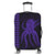 Hawaii Octopus KaKau Polynesian Luggage Covers - Purple - AH Black - Polynesian Pride