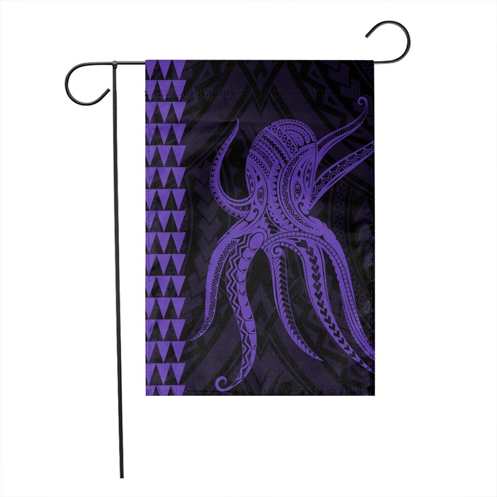 Hawaii Octopus KaKau Polynesian Flag - Purple - AH - Polynesian Pride