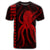 Hawaii Octopus KaKau Polynesian T Shirt Red - Polynesian Pride