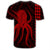 Hawaii Octopus KaKau Polynesian T Shirt Red - Polynesian Pride