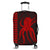 Hawaii Octopus KaKau Polynesian Luggage Covers - Red - AH Black - Polynesian Pride