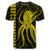 Hawaii Octopus KaKau Polynesian T Shirt Yellow - Polynesian Pride