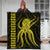 Hawaii Octopus KaKau Polynesian Premium Quilts - Yellow - AH - Polynesian Pride