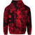 Custom Hawaii Pineapple Polynesian Hoodie Unique Style Red LT8 - Polynesian Pride