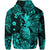 Custom Hawaii Pineapple Polynesian Hoodie Unique Style Turquoise LT8 - Polynesian Pride