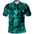 Custom Hawaii Pineapple Polynesian Polo Shirt Unique Style Turquoise LT8 - Polynesian Pride